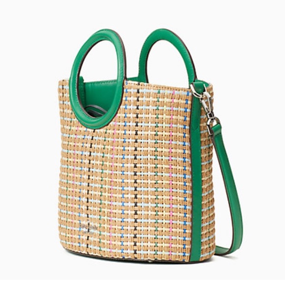 ♠️Kate spade ♠️ Jenny straw small tote - Picture 2 of 6